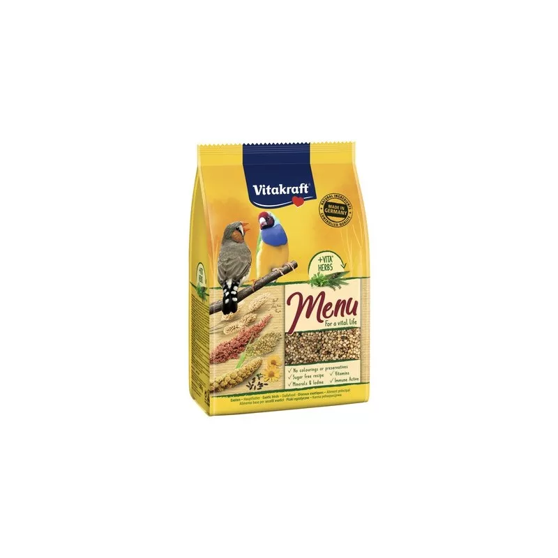 Menu grandes perruches 1kg